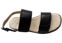 Caprice Beckie Womens Comfortable Wide Fit Leather Adjustable Sandals