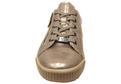 Caprice Bailey Womens Comfortable Wide Fit Leather Shoes